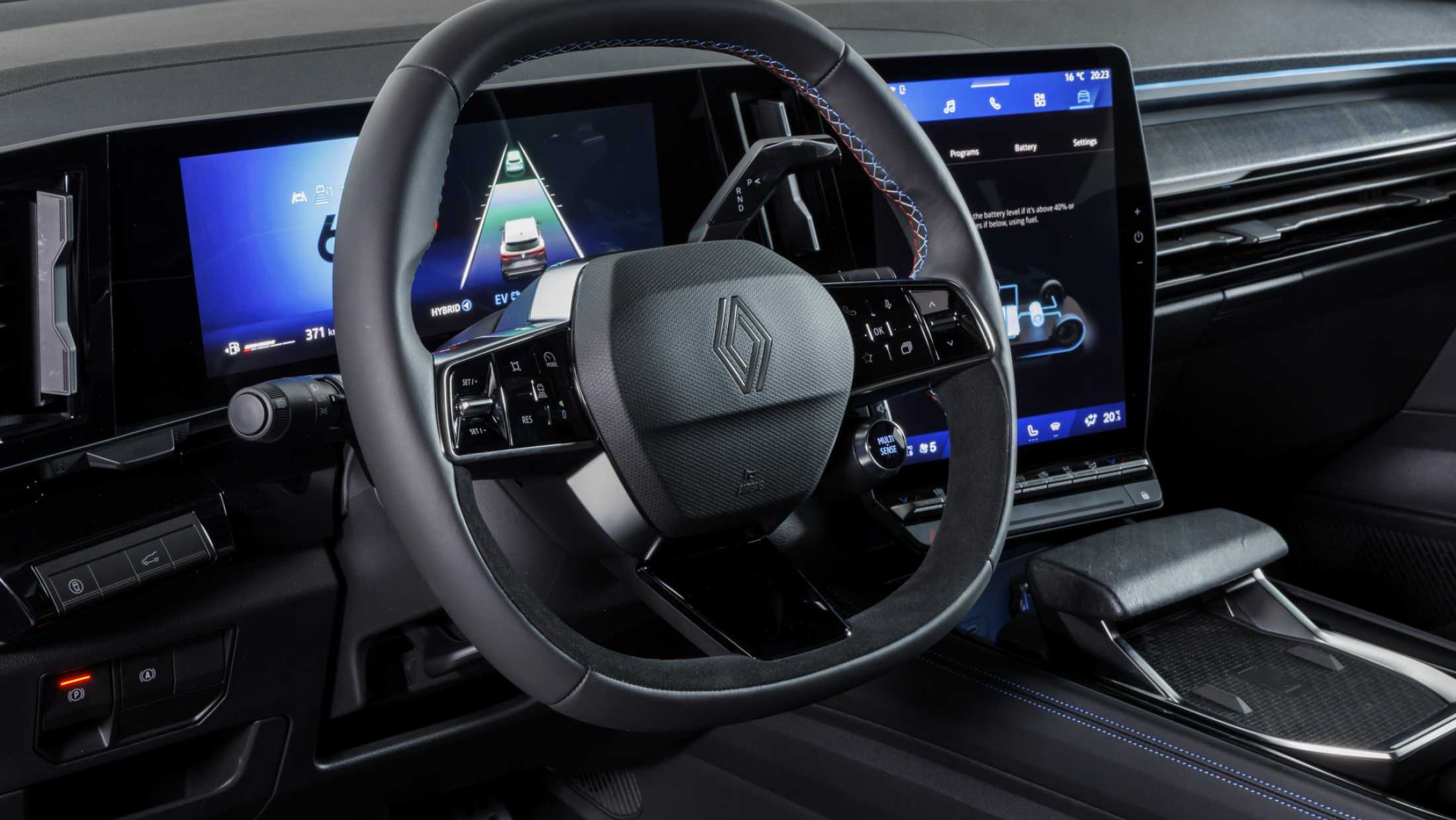 ABD Renault - Rafale - OpenR digitale cockpit met twee nieuwe 12,3-inch schermen
