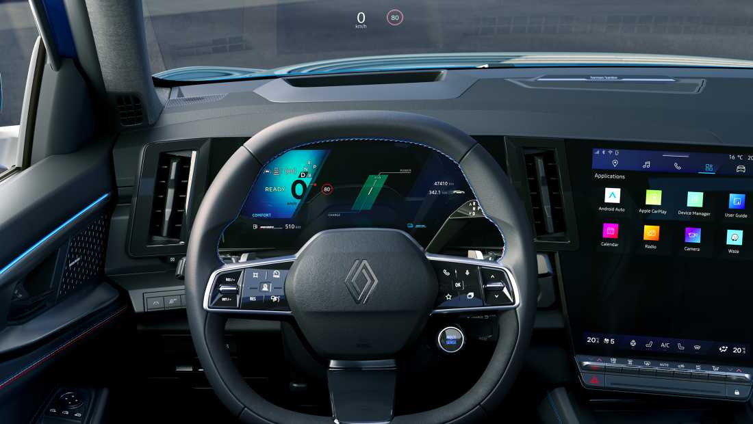 ABD Renault - Rafale - Open R-scherm en headup display