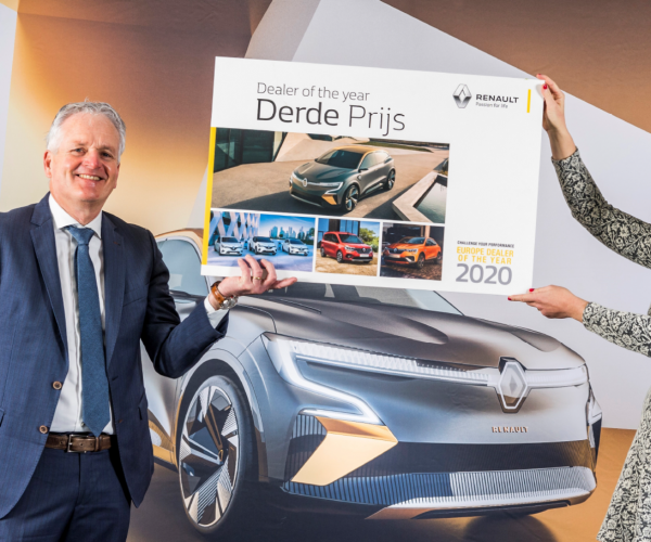 ABD Renault - derde plaats Renault dealer of the year