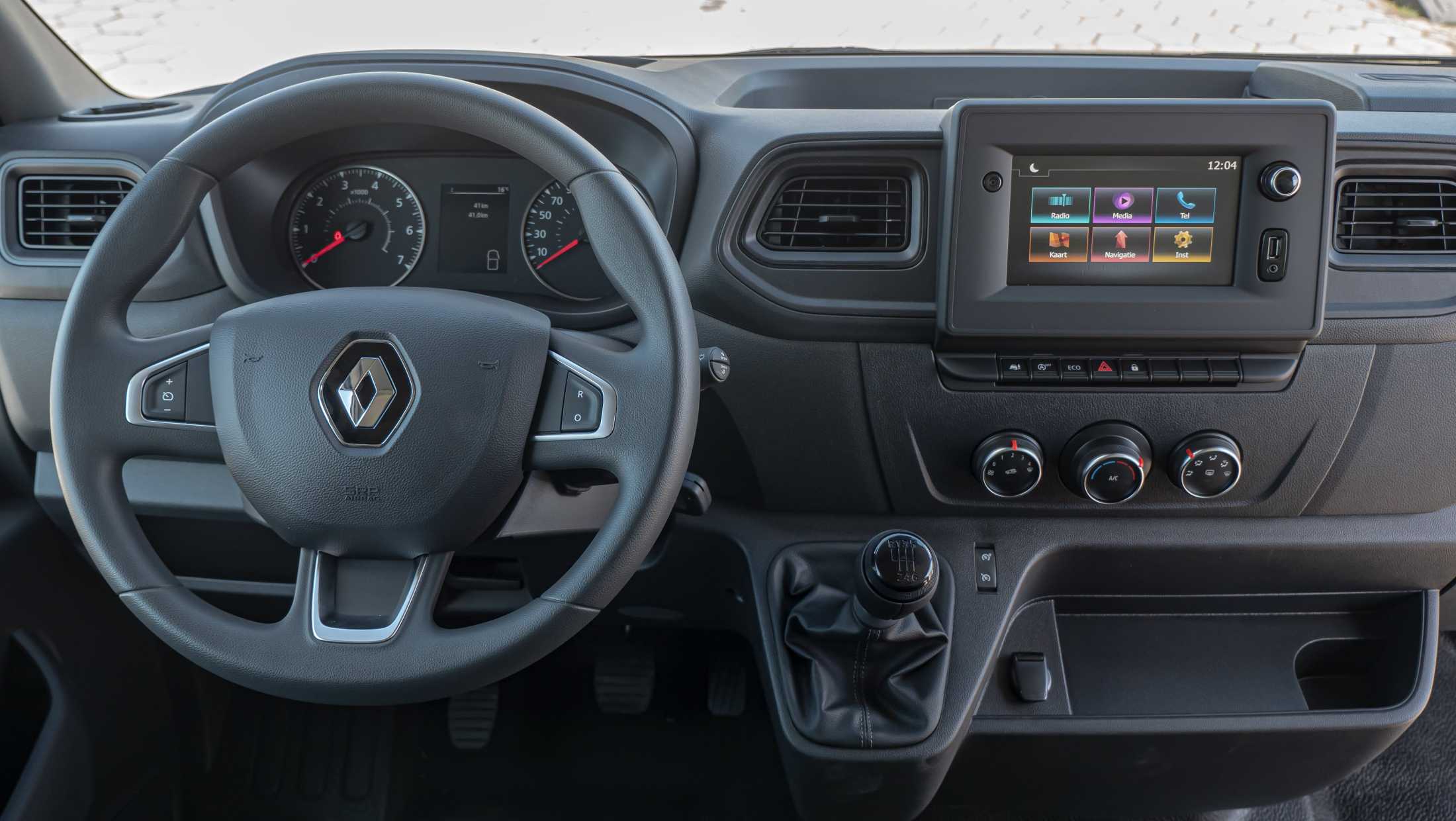 ABD Renault - Renault Master Bakwagen actie 2023 - Sensor vóór en achteruitrijcamera