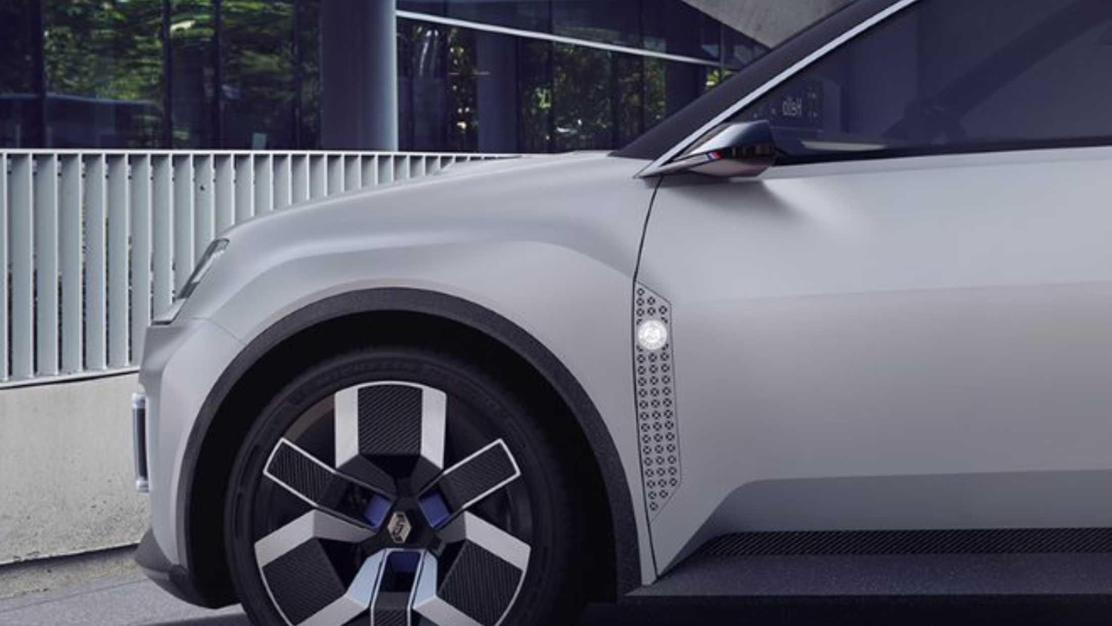 ABD Renault - Renault 5 Concept - Roland-Garros raamcontouren