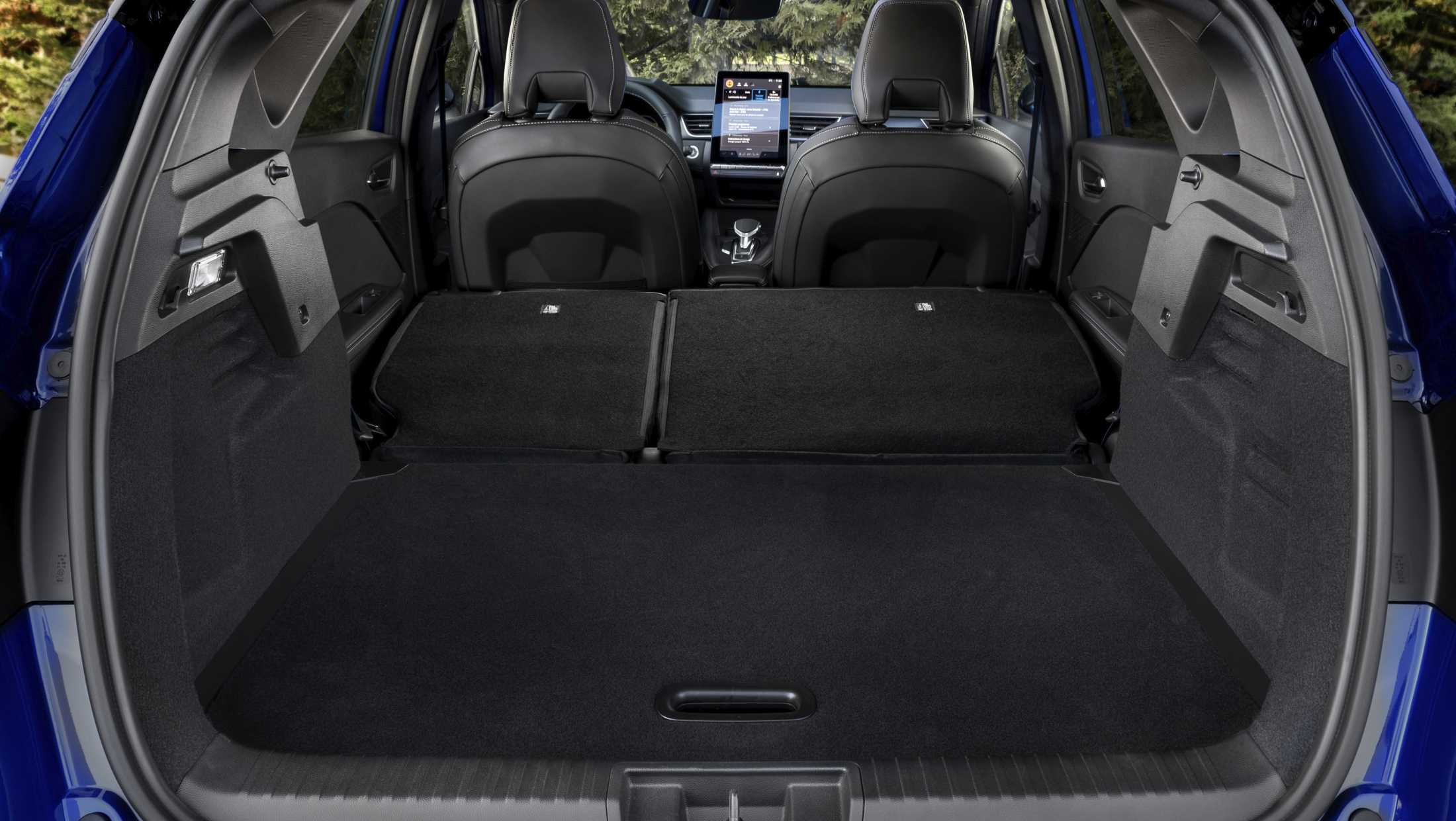 New Renault Captur kofferbakruimte