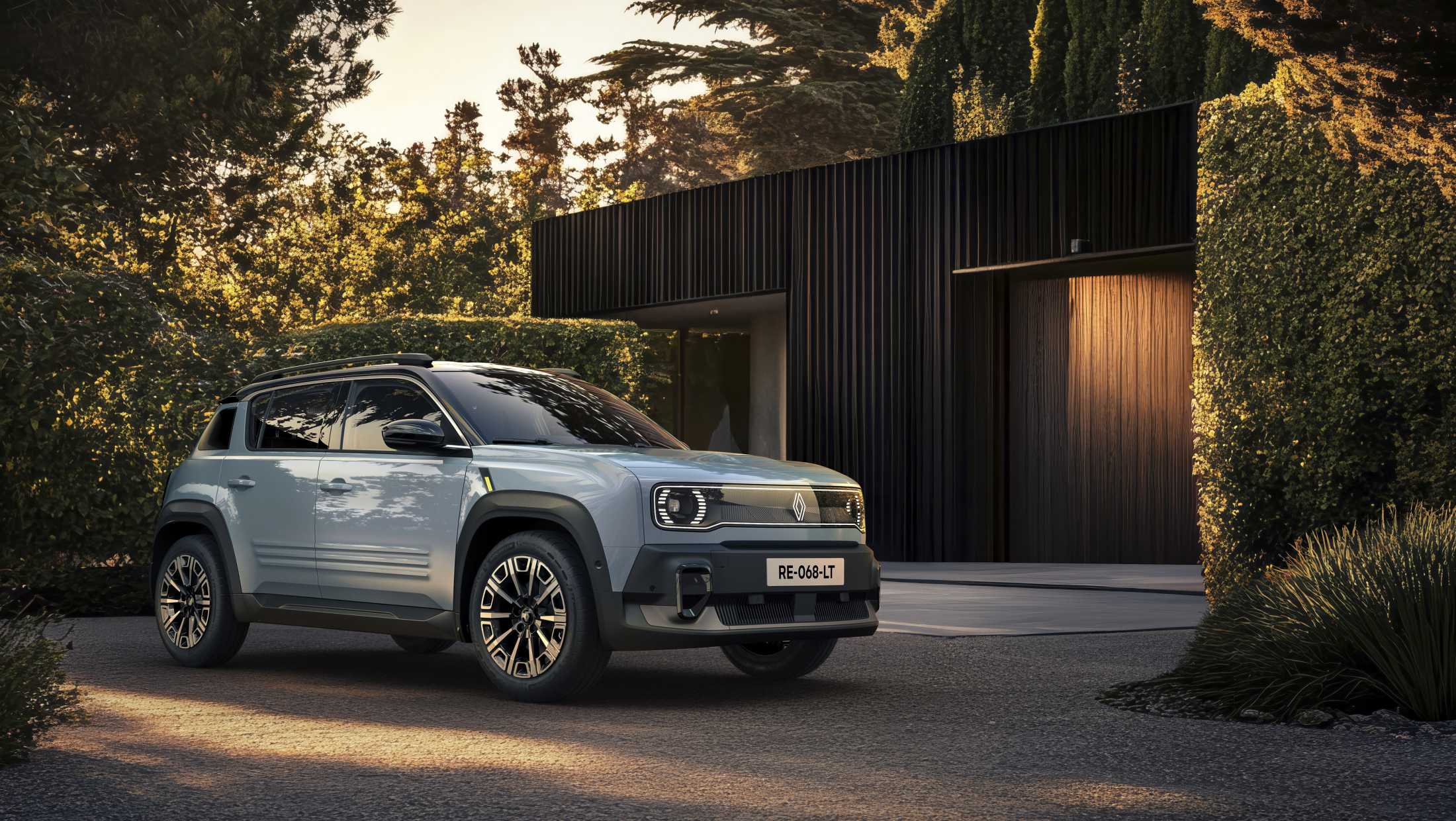 04 De volledig nieuwe Renault 4-E-Tech-electric - Zijkant zoom