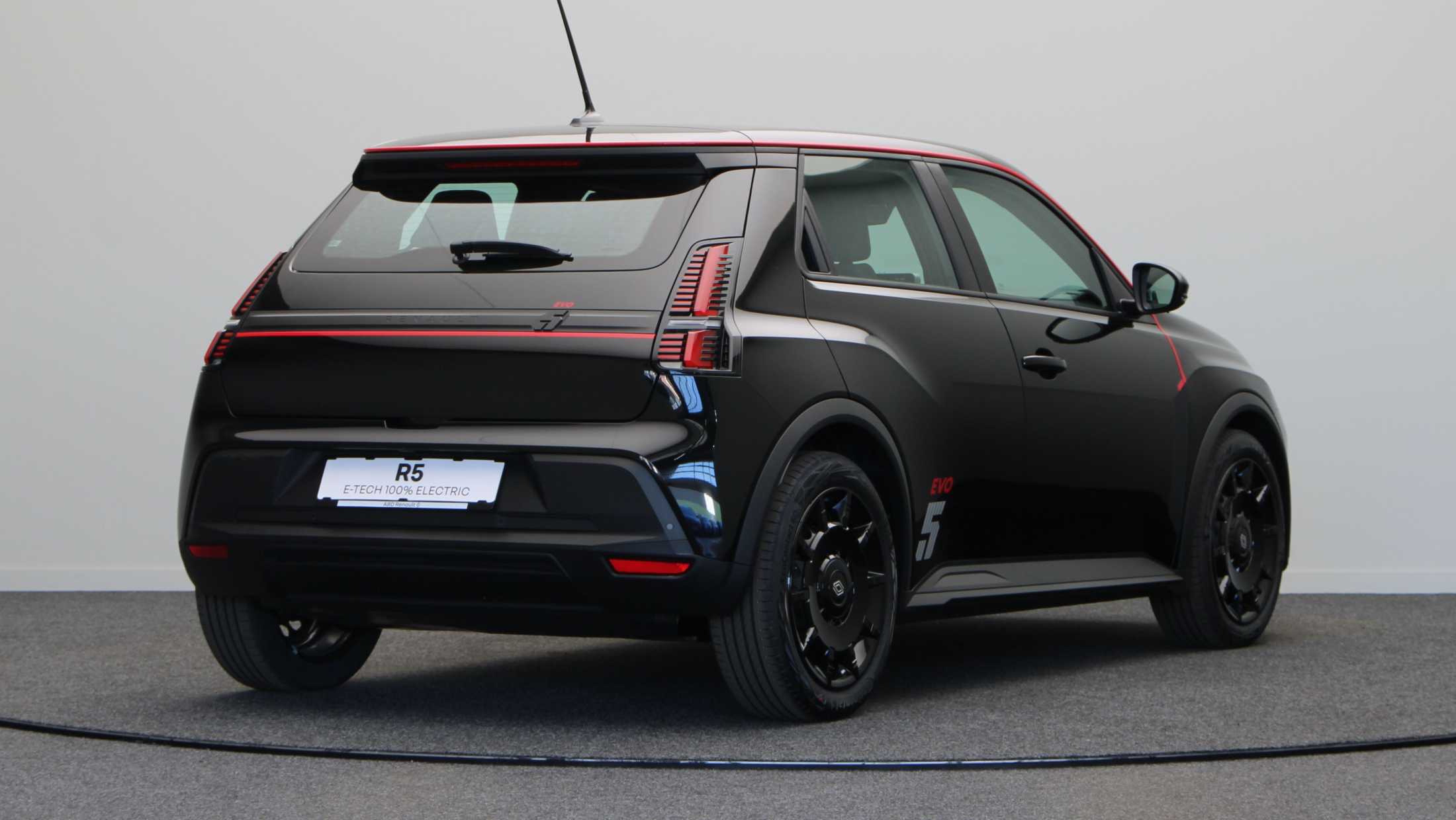ABD Renault - R5 EVO Zwart - Achter