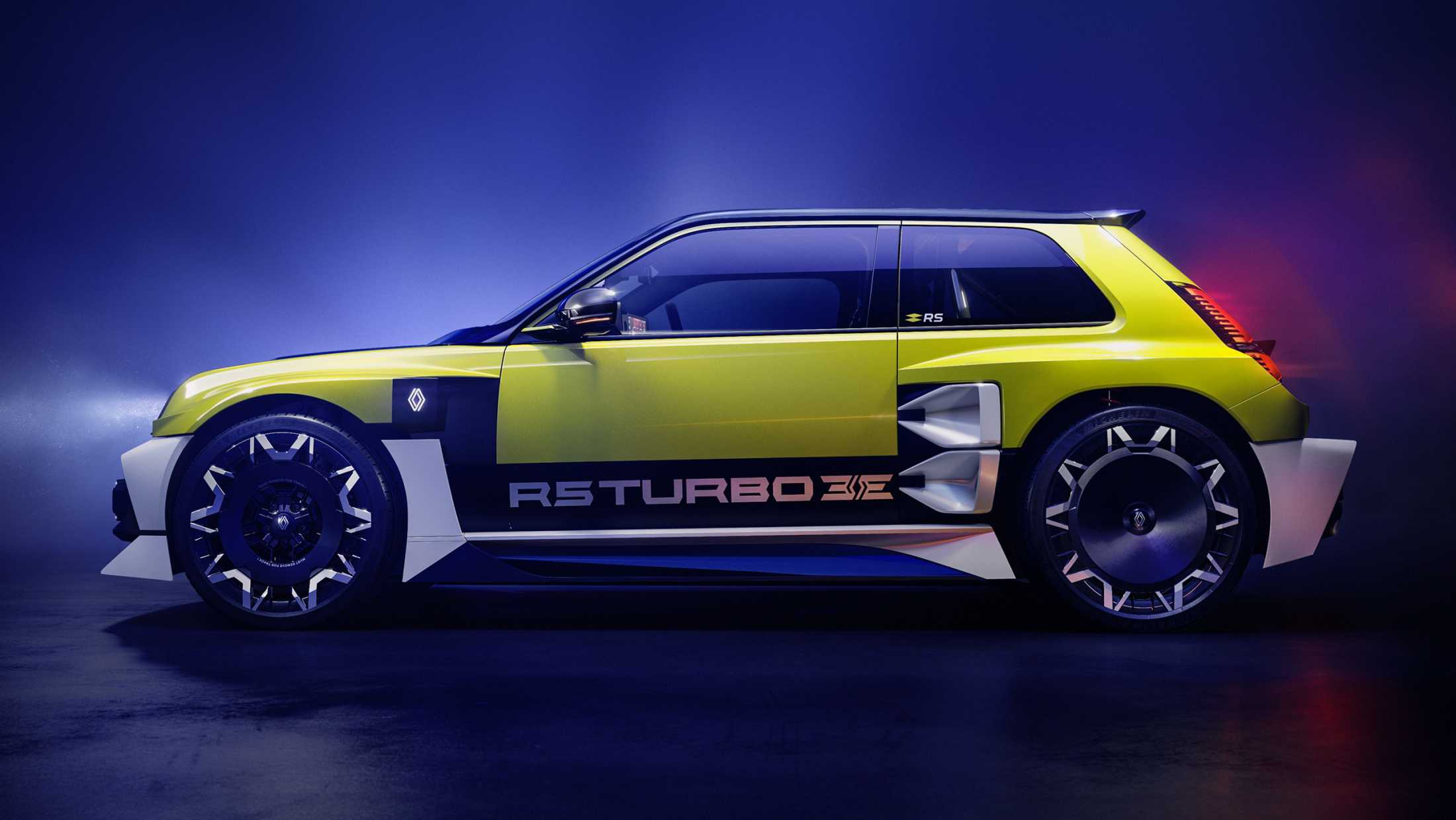 Renault 5 Turbo 3E - Zijkant