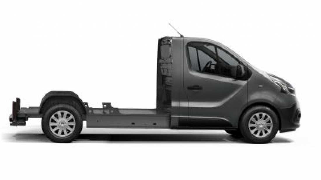 Renault Nieuwe Trafic platformchassis uitvoering