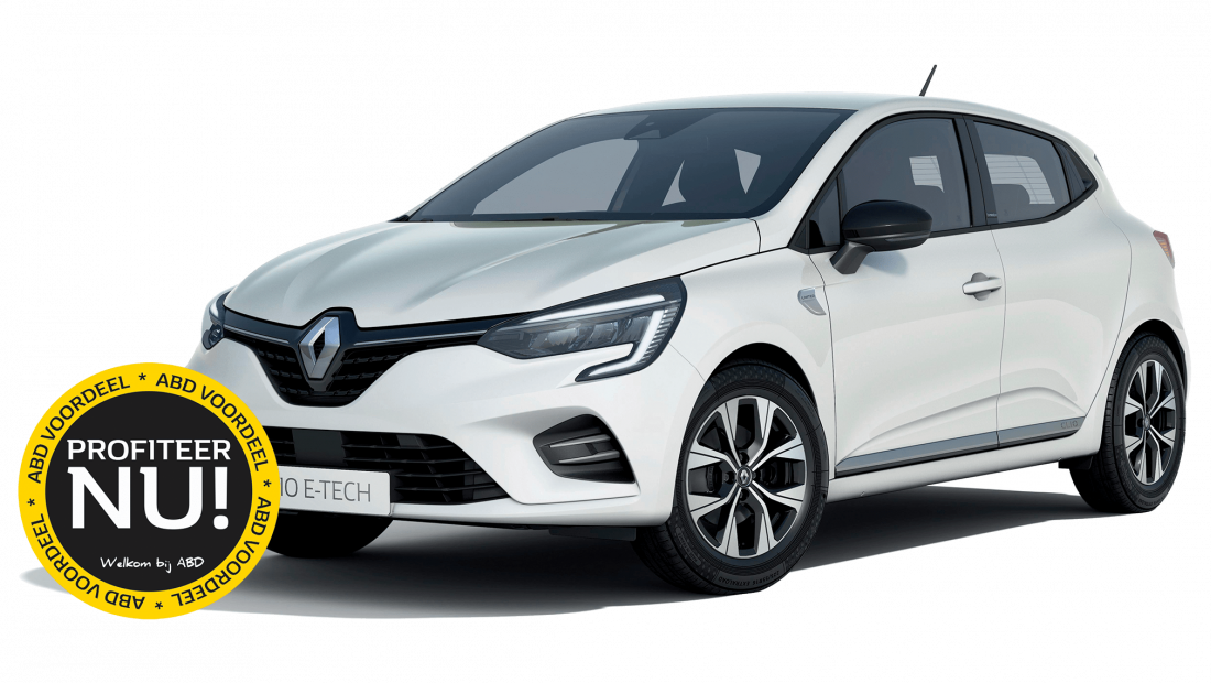Renault Clio hybrid actie