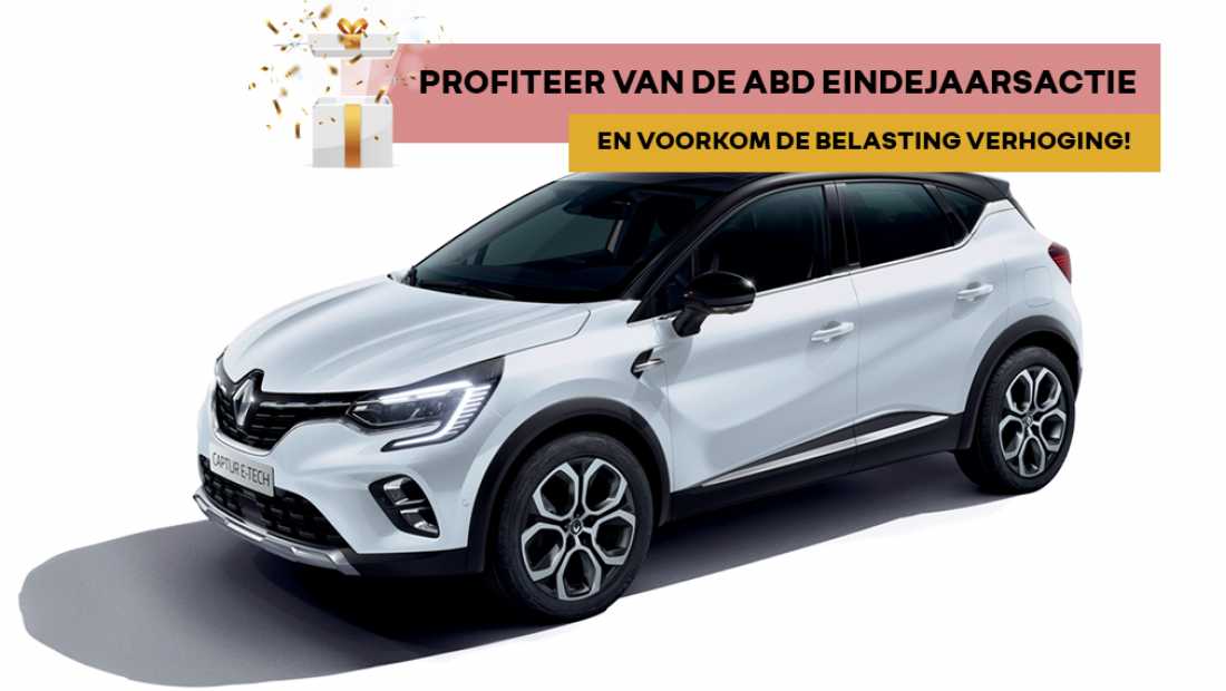 Renault - Captur E-Tech - eindejaarsactie