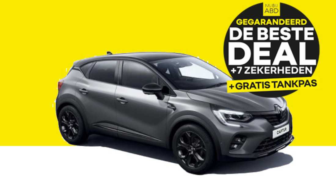ABD Renault - actiemenu - beste deal - Renault Captur Rive Gauche
