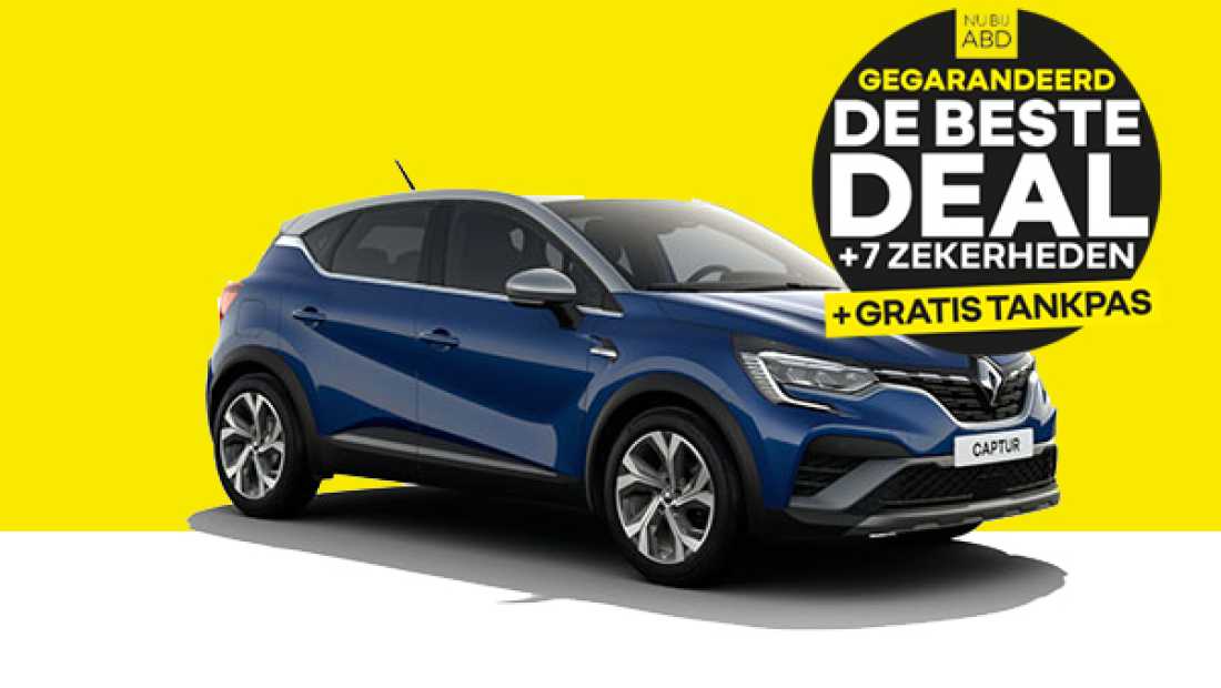 ABD Renault - actiemenu - beste deal - Renault Captur