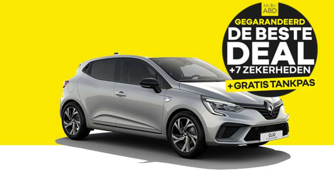 ABD Renault - actiemenu - beste deal - Renault Clio E-Tech