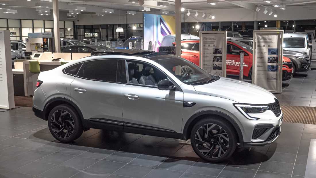 Nieuwe Renault Arkana - Design - Showroom