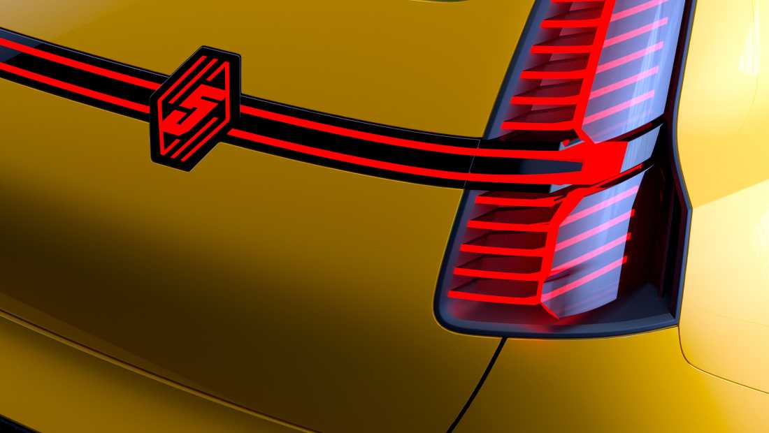 ABD Renault - Nieuwe Renault5 - Achterlichten