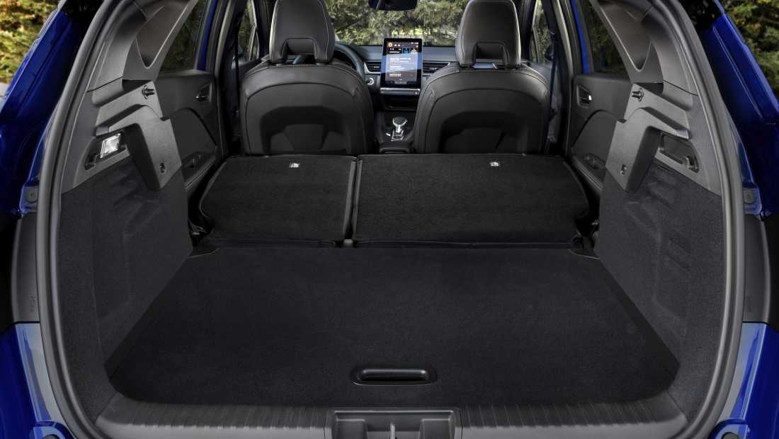 New Captur - laadruimte