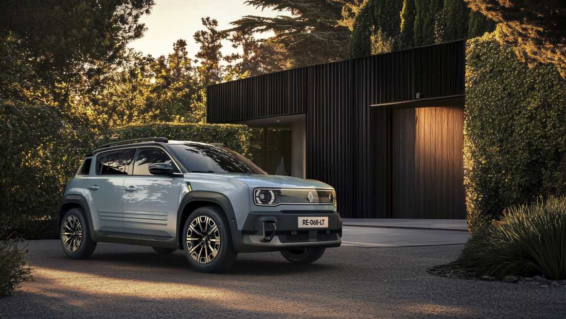 04 De volledig nieuwe Renault 4-E-Tech-electric - Zijkant zoom