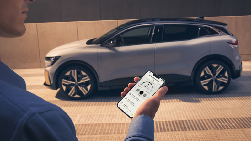 ABD Renault - Renault megane E-TECH Electric - Mobilize Smart Charge app